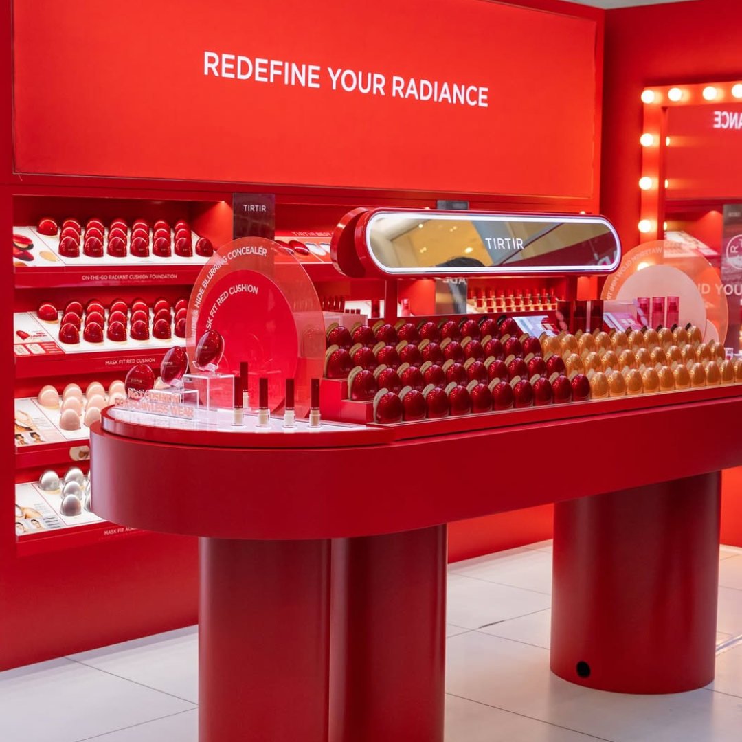 TIRTIR Paints New York Red, Demonstrating Its Global Influence