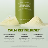 MATCHA POWDER EXFOLIATING CLEANSER