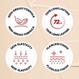 Mask Fit Red Cushion