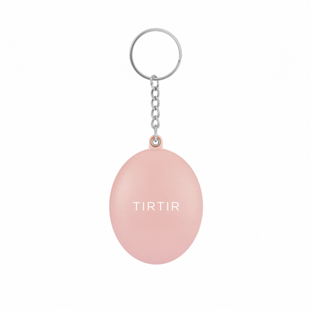 Pink Mirror Keyring